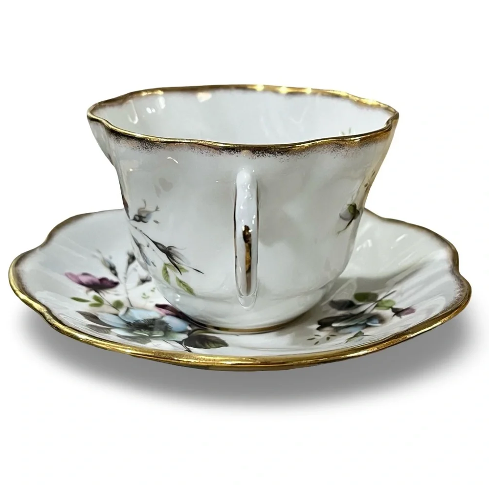 Rosina Bone China Floral Tea Cup and Saucer